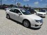 2010 White Ford Fusion V6 SEL (3FAHP0JG1AR) with an 3.0L V6 DOHC 24V engine, Automatic transmission, located at 15016 S Hwy 231, Midland City, AL, 36350, (334) 983-3001, 31.306210, -85.495277 - Photo#0